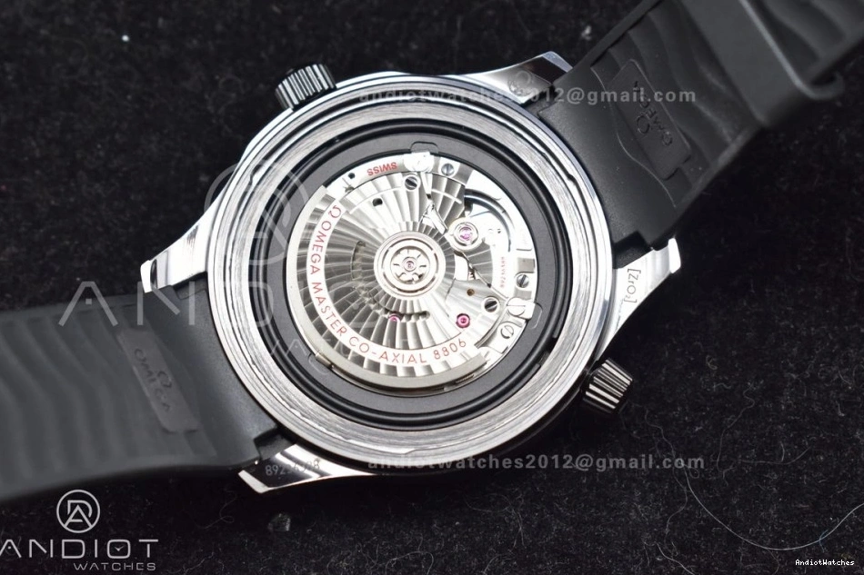 Black Best Seamaster 300m Black 1:1 1066 Edition Durable on 43.5mm Dial Rubber A Ceramic Black VSF Strap 0518